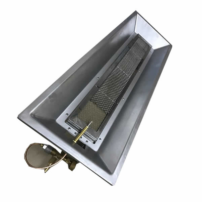 Doğal Gazlı Veranda Kızılötesi Dış Mekan Radyant Isıtıcılar 675*235*95mm