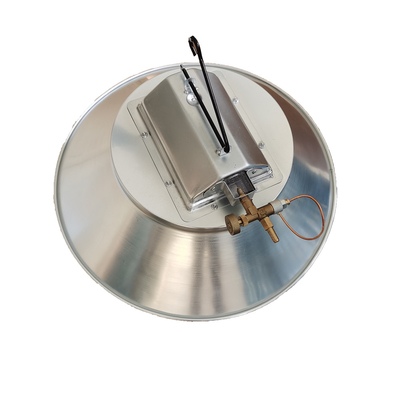 Çiftlik Civcivleri İçin Yuvarlak Kümes Kızılötesi Gaz Brooder Isıtıcı 2.5kg
