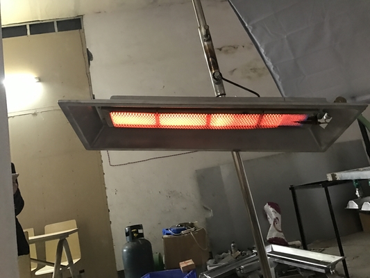 Tavuk Çiftliği THD6808 için Duvara Monte Patio Kızılötesi Brooder Gaz Civciv Isıtıcıları