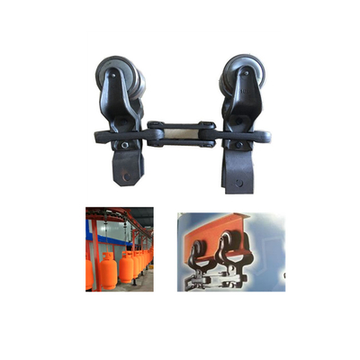 Toz Boya X348 X458 X678 İçin Isıya Dayanıklı Damla Dövme Konveyör Zinciri