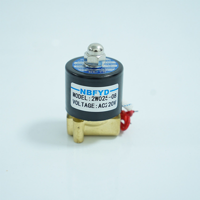 Kızılötesi Brülör Sobası İçin Normalde Kapalı Pirinç Solenoid Valf 1/4 1/2 3/4 İnç
