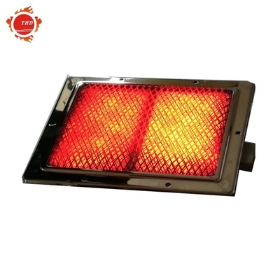 Rotisserie BBQ Grill Brülörler Şiş Kebap Makinesi Brülör Kızılötesi HD220