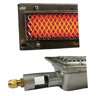 Kızılötesi Barbekü Izgara Brülörleri Seramik Katalitik Doğal Gaz Brülörü HD400