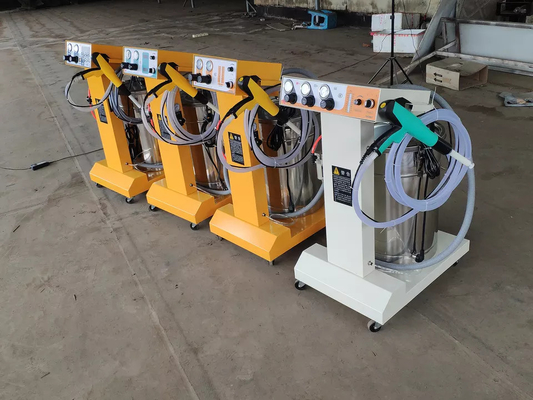 Endüstriyel Toz Püskürtme Makinesi Elektrostatik 110V 220V 55L Kapasite