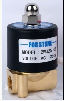 1 İnç 1/2 İnç Elektrikli Su Solenoid Valfı Normal Kapalı 50HZ 60HZ