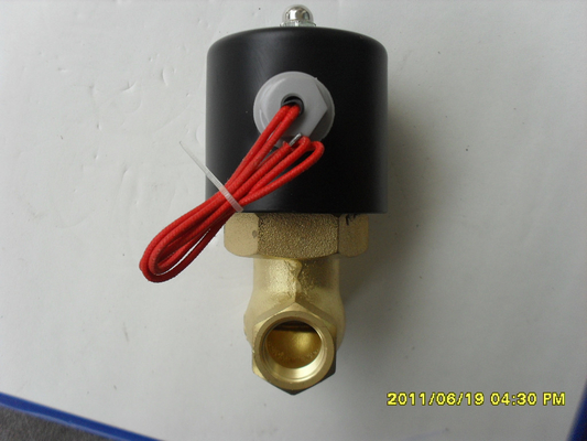 Sıcak Su NC için AC 220V 3/4 İnç Pirinç Elektrikli Solenoid Valf