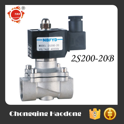 Pirinç Paslanmaz Çelik Pnömatik Solenoid Valf Hava Benzin Minyatür Solenoid Valf