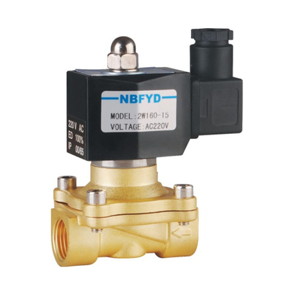 Viton 3/4 İnç Gaz Su Pirinç Solenoid Valf Yüksek Sıcaklık Dayanımı