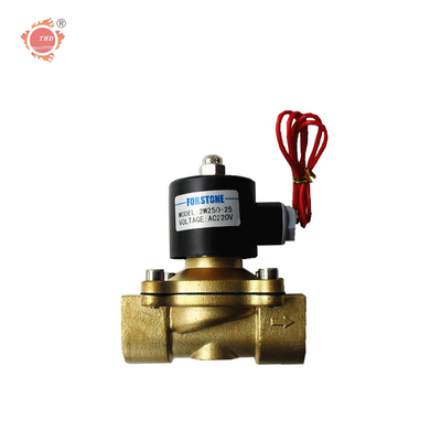 Viton 3/4 İnç Gaz Su Pirinç Solenoid Valf Yüksek Sıcaklık Dayanımı