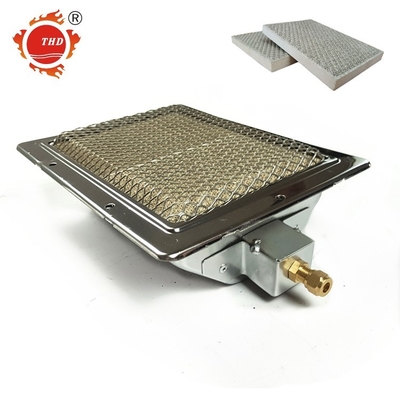 THD220 Kızılötesi Mini Gaz Brülör BARBEKÜ Izgara Seramik Brülör 220*170*60mm