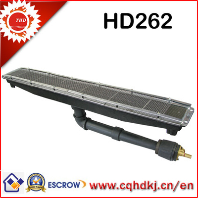 HD262 Pizza Ekmek Fırını Gaz Brülörü 2000 - 5000Pa Kızılötesi Seramik Gaz Brülörü