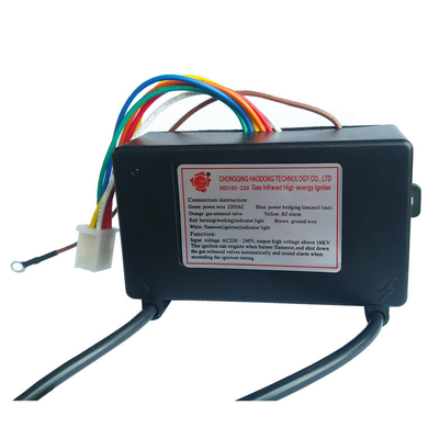 Gaz Isıtıcı Brülör için Kontrol Elektronik Darbe Ateşleyici Kitleri 110V 220V Anahtarlama