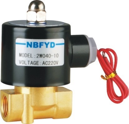 Gaz Isıtıcı Brülör için Hava Su Yağ Gaz Orta Pirinç Solenoid Valf