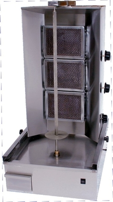Barbekü Izgara için Shawarma Kebap Makinesi Brülör Kızılötesi Seramik