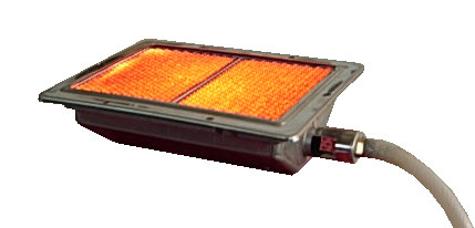 LPG Katalitik Barbekü Kızılötesi Yan Brülör Kavurma Seramik Kızılötesi Izgara Brülör