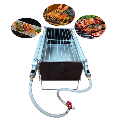 Dumansız Taşınabilir Katlanır BARBEKÜ Izgara Gaz Tasarruflu Kızılötesi Brülör 480*320*230