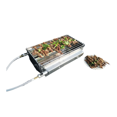 Dumansız Taşınabilir Katlanır BARBEKÜ Izgara Gaz Tasarruflu Kızılötesi Brülör 480*320*230