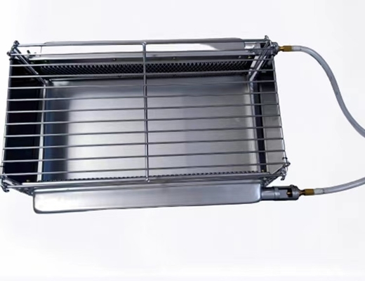 Kolay Taşıma Katlanmış Taşınabilir Barbekü Izgara Dumansız Kızılötesi Gaz Isıtıcı Barbekü Açık Fırın
