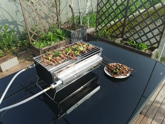 Barbekü için Kızılötesi Katalitik Brülörlü Enerji Tasarruflu Taşınabilir Gazlı Izgara