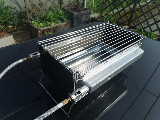 Barbekü için Kızılötesi Katalitik Brülörlü Enerji Tasarruflu Taşınabilir Gazlı Izgara