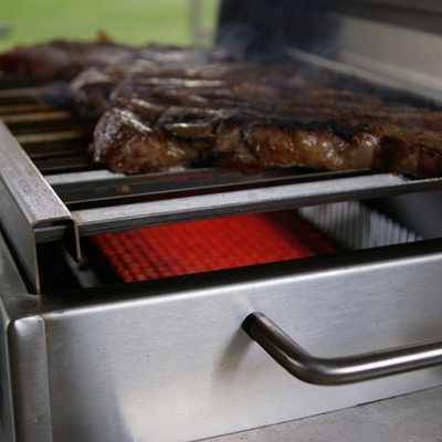 Gaz Döner Kebap Shawarma Makinesi için LPG Doğal Gaz Kızılötesi Brülör