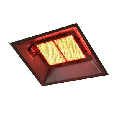 Alüminize Çelik Kanatlı Brooder Isıtıcı Ayarlanabilir Termostat Karton Paket