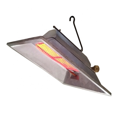 Tavuk Alüminize Çelik İçin 3900W Kızılötesi Brooder Isıtıcı