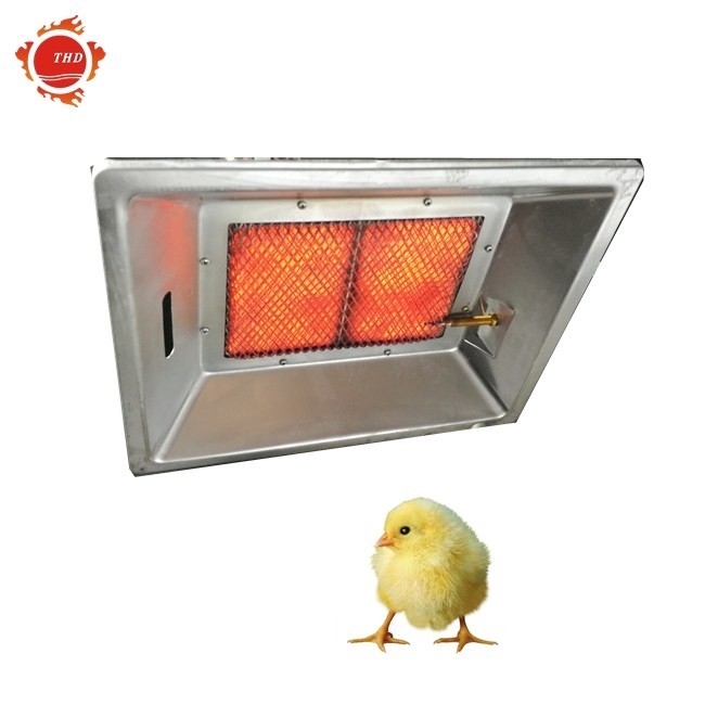 Tavuk Kümesi Isıtma Ekipmanları Tavuk/Kuşlar/Domuz Yavruları Tarım Gazı Kızılötesi Isıtıcı Kümes Hayvanları için Gazlı Brooder THD2606