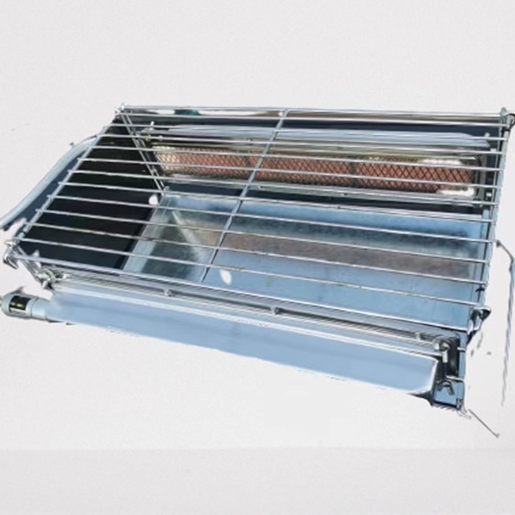 Yüksek Kaliteli Basit Kızılötesi Dumansız Barbekü Fırın Gaz Barbekü Izgara Kapalı Kebap Barbekü Izgara